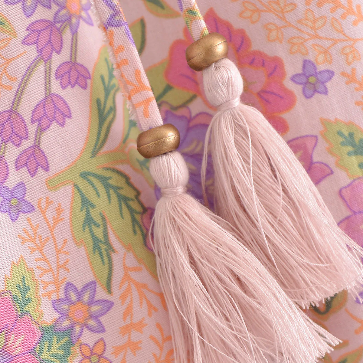 Melrose Pink Boho Floral Print Maxi Dress